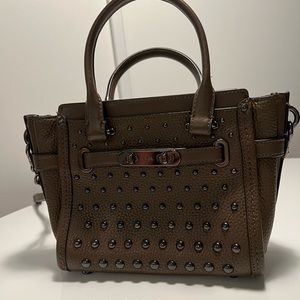 Coach Swagger 27 Studded Purse